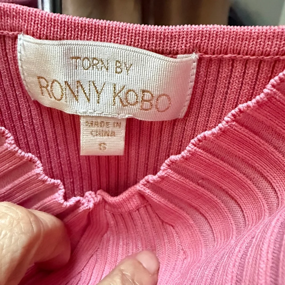 Torn by Ronny Kobo Mini Dress Size S, $198 MSRP